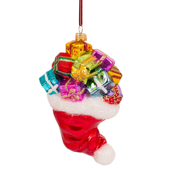 S578 ŚWIĄTECZNA SKARPETA PEŁNA PREZENTÓW